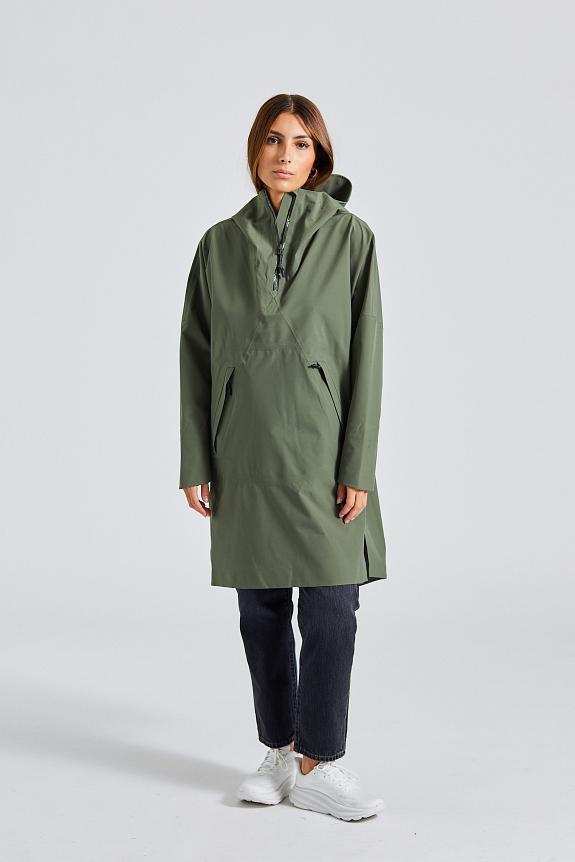 Aalesund Regnponcho Dusty Green